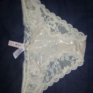 Tan Victoria secret Cheekini Underwear